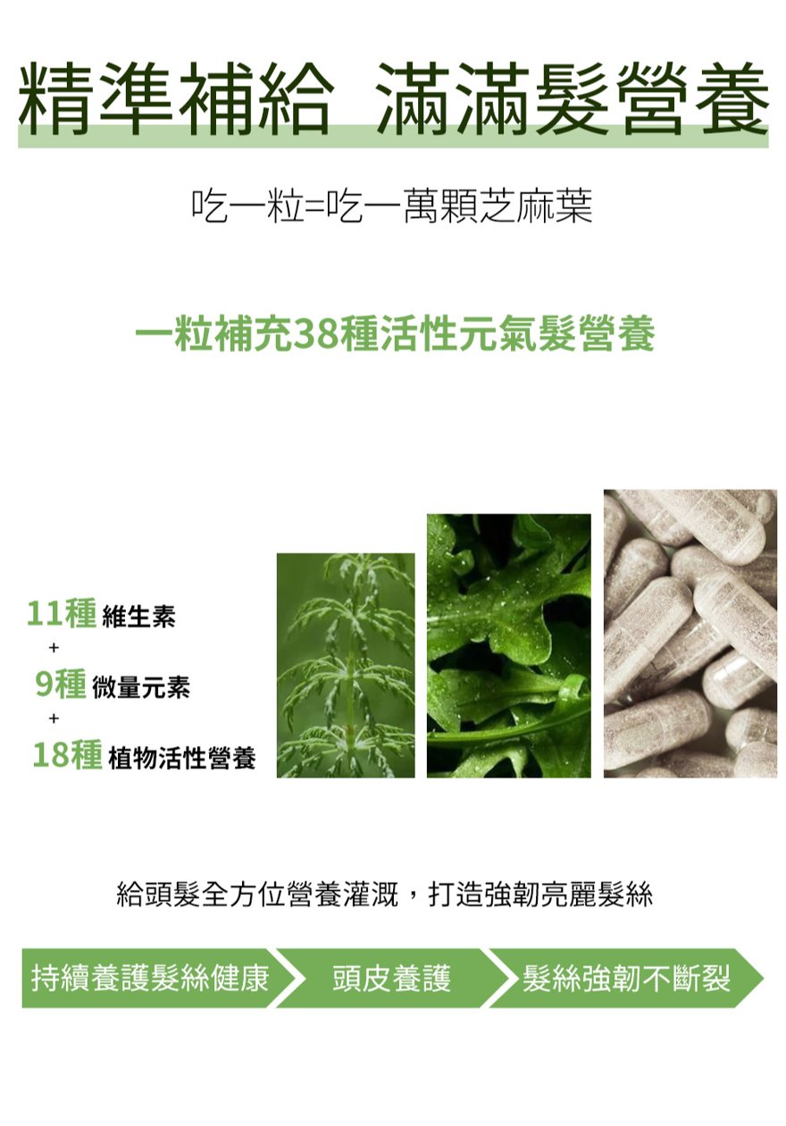 豐盈密絲膠囊圖文介紹：配方營養介紹